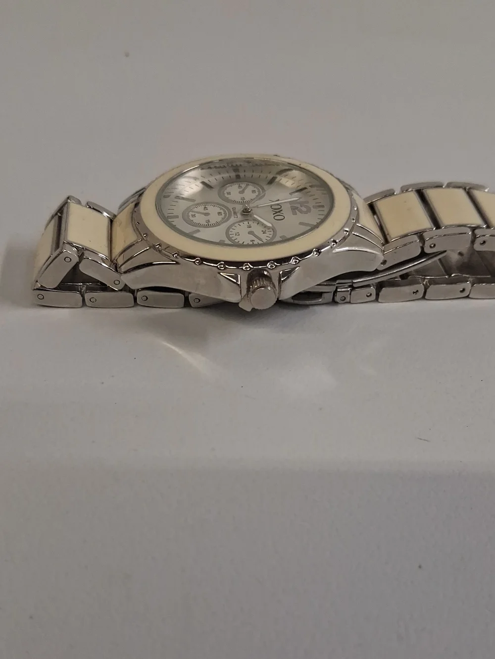 XOXO Ivory and Silver Women's Watch